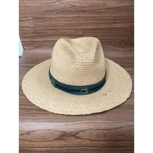 Masters Golf Hat S/M Straw Sun Cap Augusta‎ National Tournament  Made in USA